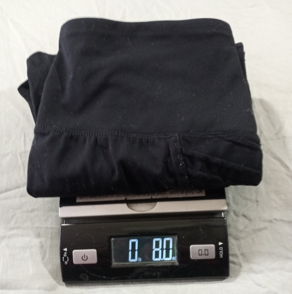 Moto Ankle Leggings black size Large - Picture 2 of 10